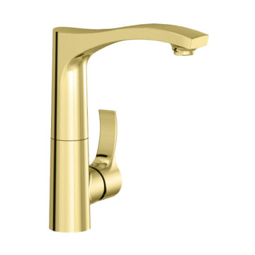 Kludi Rak Petra Sink Mixer, Gold