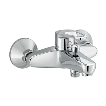 Kludi Rak Peak Bath & Shower Mixer, Chrome