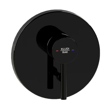 Kludi Rak Prime Concealed Bath & Shower Mixer, Black