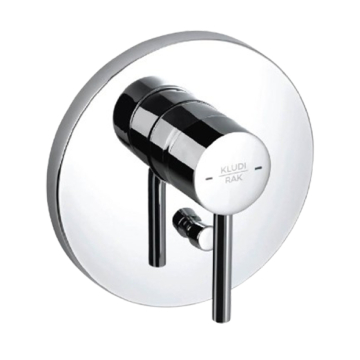 Kludi Rak Prime Concealed Bath & Shower Mixer, Chrome
