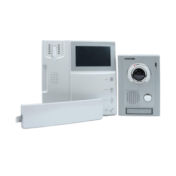 KOCOM KCV-454-KC-MC30 Video Intercom, Ultra Slim Design Handfree