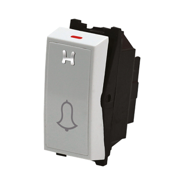 Konnice Hummer Doorbell Switch, 1-way, 1-Module, 16 A
