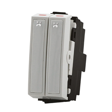Konnice Hummer Double Deviator Switch, 2-Way, 2-Modules, 16 A