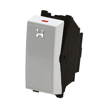 Konnice Hummer Single Middle Wall Switch, 4-Way, 1-Module, 16 A