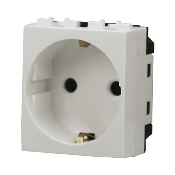 Konnice Karina German Electrical Socket, 16 A, White  