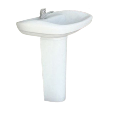 Lecico Jury Floor Pedestal Washbasin 70 cm Including Floor Pedestal, Different Colors