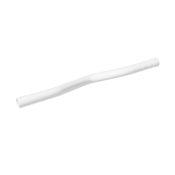 Mostafa Mahmoud Fire Resistant UPVC Crank, White, Different Sizes