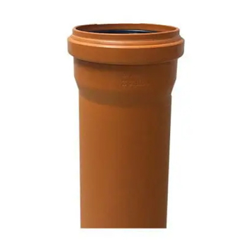Kessel Drainage Pipe, 3 Meter, Orange