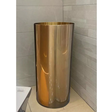 Sinx Pippen Decorative Basin 40 × 85 cm, Gold