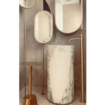 Sinx Pippen Decorative Basin 40 × 85 cm, White