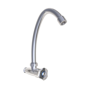 Plaza Lotus Half Basin Mixer, Chrome (60103008)