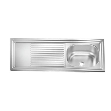Plaza Sakr Inset Stainless Steel Kitchen Sink 0.37 mm Thickness Without Waste