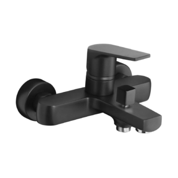 Purity Azure Bath & Shower Mixer, Black