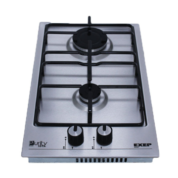 Purity Built-in Gas Hob 30 cm, 2 Burners, Stainless