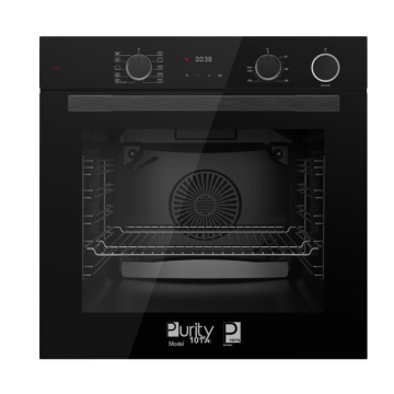 Purity Built-in Oven 60 cm, 73 Liters, Black