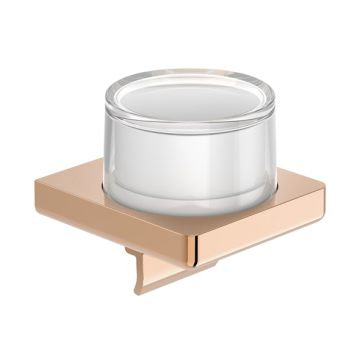 Roca Tempo Wall Mounted Soap Dispenser, Rose Gold 