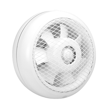 S&P Grid Ventilation Fan HCM Design 21.5 cm 25 W, White