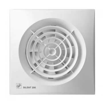 S&P Ventilation Fan Silent Design 18 cm, 16 W, White
