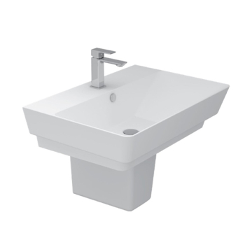 Sanipure Kebler Wall Mounted Washbasin, Different Sizes and Colors