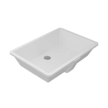 Sanipure Sirius Undermount Washbasin, 50 cm, Different Colors