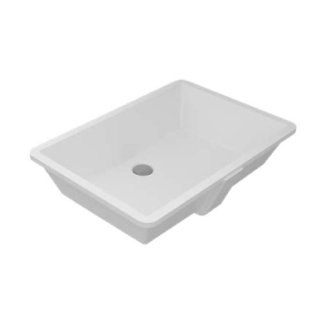 Sanipure Sirius Undermount Washbasin, 60 cm, Different Colors