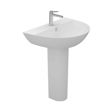 Sanipure Titan Wall Mounted Washbasin, Different Sizes and Colors