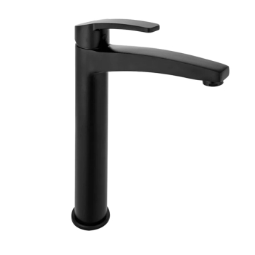 Sarrdesign Amazon High Basin Mixer, Including Pop Up Set, Black
