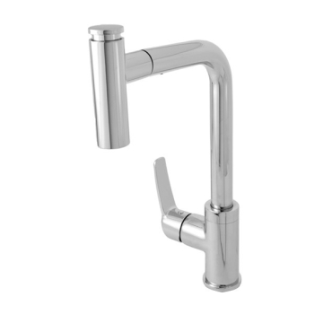 Sarrdesign Amazon Sink Mixer, With Extractable 2 Functions Hand Sprayer, Chrome