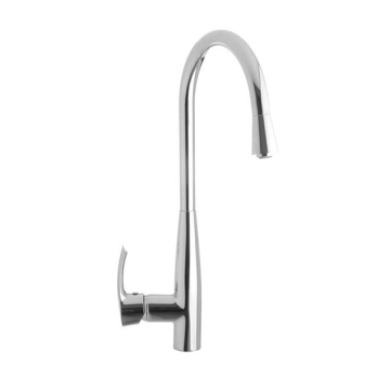 Sarrdesign Durance Sink Mixer With High Swivel Tube Spout, Chrome