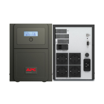 Schneider Electric APC 3000 VA Easy UPS 1 Ph Line Interactive, 4 Schuko outlet, 230 V