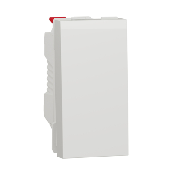 Schneider New Unica 1-Way Electrical Switch, 1 Module, 10 A, Different Color