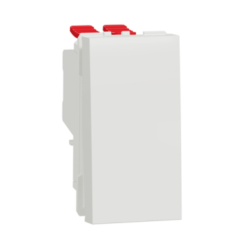Schneider New Unica Intermediate Switch, 1 Module, 10 A, Different Color