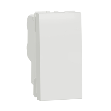 Schneider New Unica Intermediate Switch, 1 Module, 16 A, White