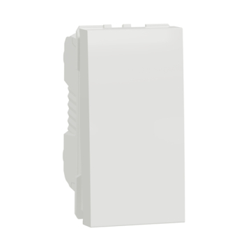 Schneider New Unica Doorbell Switch, 1 Module, 10 A, White