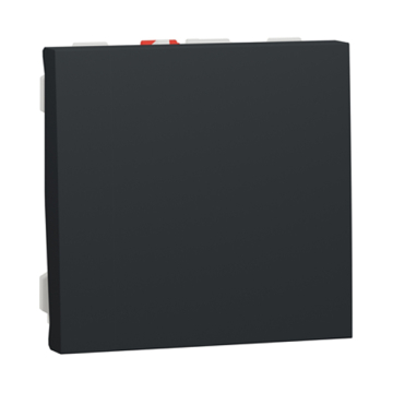 Schneider New Unica Doorbell Switch, 2 Modules, 10 A,Different Color