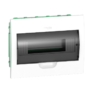 Schneider Flush Mounting 12 Ways Electrical Panel Without Busbars & Isolator, MCB, 63 A, Plastic