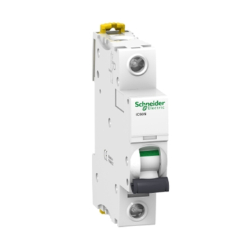 Schneider Acti9 MCB 1 Pole Electrical Circuit Breaker, 10 KA