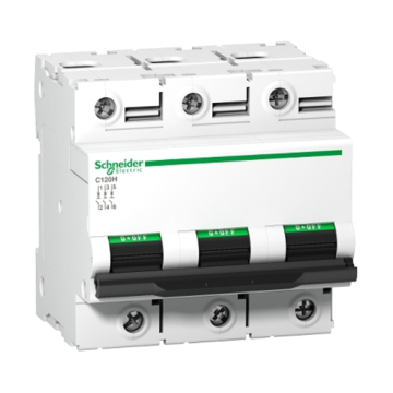 Schneider Acti9 MCB 3 Poles Electrical Circuit Breaker, 15 KA
