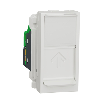 Schneider New Unica Data Socket CAT-5E UTP, 1 Module