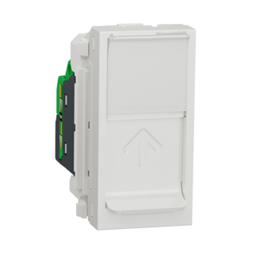 Schneider New Unica Data Socket CAT-6 FTP, 1 Module