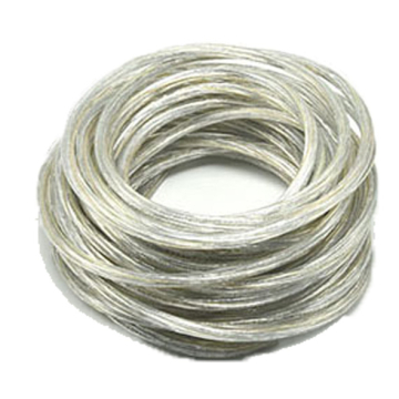 El Sewedy Audio Cable, 2 X 0.75 mm, Transparent, 100 m Length