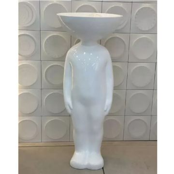 Sinx Bido Decorative Basin 40 × 90 cm, White