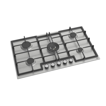 Teva Built-in Gas Hob 90 cm, 5 Burners Stainless