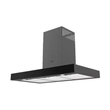 Teva Chimney Hood 90 cm, 800 m³/h, Glass Black