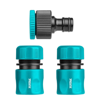 Total Tools Hose Quick Connectors Set of 3 Pieces (THWS030301)