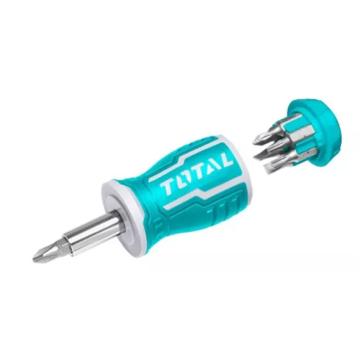 Total Tools Multiple Use Screwdriver 8 in 1 (TACSDS0706)