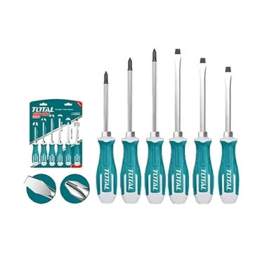 Total Tools Go-Through Screwdriver Set 6 Pieces (THGSS2606)