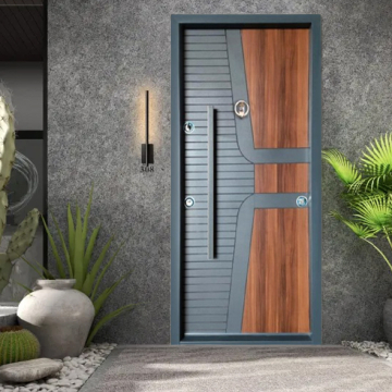 Turkish Armored Door with Ring Knocker 10 cm Thickness