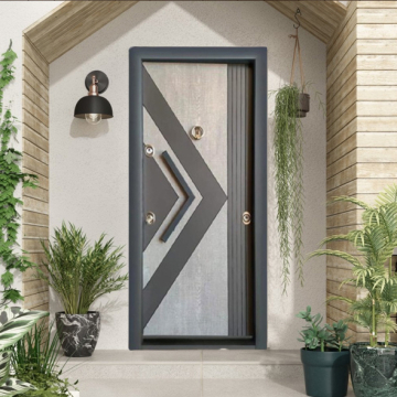 Turkish Armored Door with Ring Knocker 10 cm Thickness