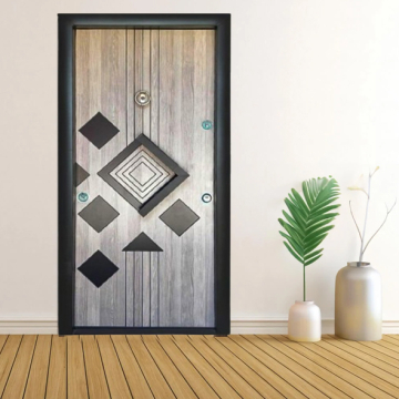 Turkish Armored Door with Ring Knocker 10 cm Thickness